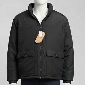 Gap Recycled Puffer Jacket Mens XXXL Black PrimaLoft PURE Water‎ Resistant New